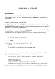 Microbiologia/Virologia - Unipr - Laurea triennale in Biologia