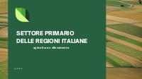 PowerPoint sul settore primario di tutte le regioni