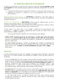 Scienza dell’occupazione