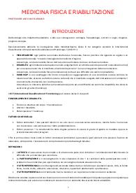Appunti di Medicina fisica e riabilitazione con domande d'esame