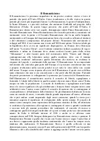 IL ROMANTICISMO