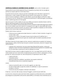 CONTROLLO IGIENICO SANITARIO DEGLI ALIMENTI