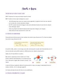 Appunti di chimica, Acidi e basi