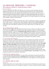 Riassunti storia