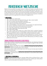 Riassunto su Nietzsche filosofia