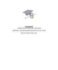 Paniere PEDAGOGIA Ecampus NEW
