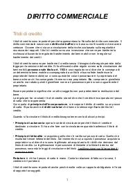 Appunti Diritto Commerciale, Scienze dei Servizi Giuridici, Verona
