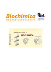 Punti chiave su Biochimica Parte I (proteine)