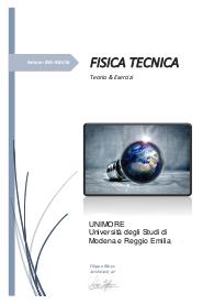 Fisica Tecnica - Fondamenti di termodinamica, di psicrometria e di acustica ed esercizi d'esame risolti