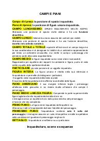 linguaggio cinematografico