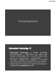 Appunti di informatica I