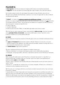 Filosofia dalle origini fino a Platone