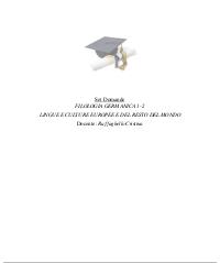 Paniere FILOLOGIA GERMANICA Ecampus