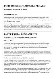 Diritto internazionale penale