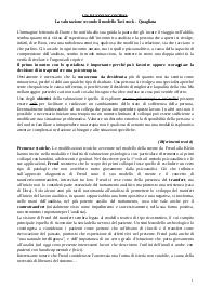 Riassunto Un buon incontro La valutazione secondo il modello Tavistock (Quagliata)
