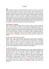 Riassunto su Platone