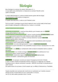 Appunti biologia