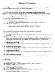 Appunti di Financial Accounting
