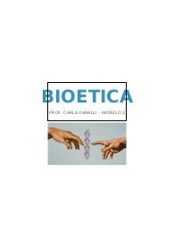 Appunti Bioetica