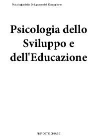Psicologia dello Sviluppo e dell'Educazione - Paniere eCampus