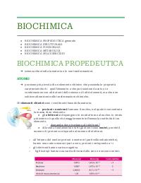 Appunti di biochimica generale e metabolica