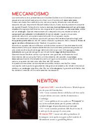 Meccanicismo e Newton