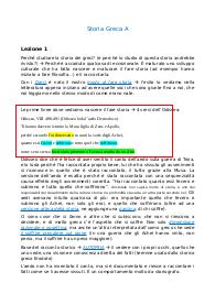 Appunti di Storia Greca (dalle Origini all'Ellenismo)