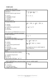 Formulario di Biofisica