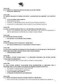 Paniere 2024 PEDAGOGIA SPECIALE CILIL Ecampus