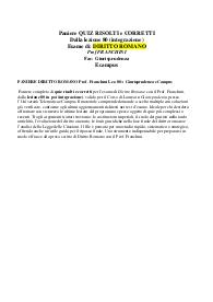 PANIERE DIRITTO ROMANO Prof. Franchini Lez. 80+ Giurisprudenza eCampus