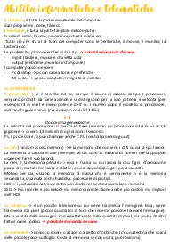 Abilità informatiche e telematiche