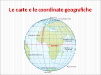 Carte e coordinate geografiche