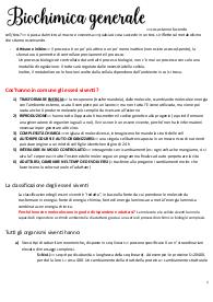 appunti di biochimica generale completissimi