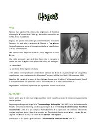 La filosofia di Hegel