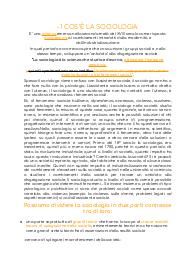 Appunti di Sociologia