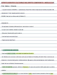Appunti di diritto comparato