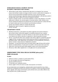 Biologia e diversità vegetale, appunti completi.