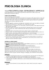 Psicologia Clinica e Dinamica di Gruppo | Psicopatologia e Psicologia Clinica - Scapellato