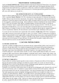Riassunto su Positivismo e Verga