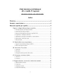 PSICOLOGIA GENERALE - di L. Anolli, P. Legrenzi