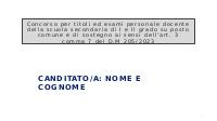 LEZIONE SIMULATA ADSS - Secondaria Secondo grado - modificabile