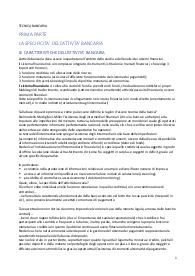 appunti di tecnica bancaria, prof. Alessandro Berti
