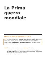 Prima Guerra Mondiale (1914-1918)