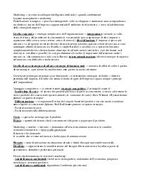 Appunti di lezione del corso "Principi di marketing internazionale", docente Vigolo