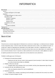 Informatica Quinta Superiore