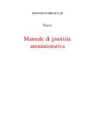 Manuale di giustizia amministrativa