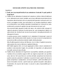 Domande frequenti Valutazione d'azienda