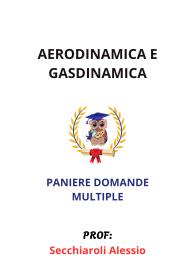 Paniere AERODINAMICA E GASDINAMICA, 2025, Ecampus, Secchiaroli Alessio - RISPOSTE MULTIPLE