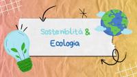 POWER POINT su sostenibilità ed ecologia