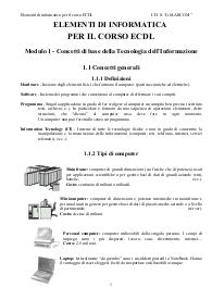 Appunti ECDL Patente Europea